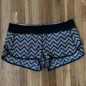 🌸SOLD🌸Lululemon Chevron Seawheeze Speed Shorts.